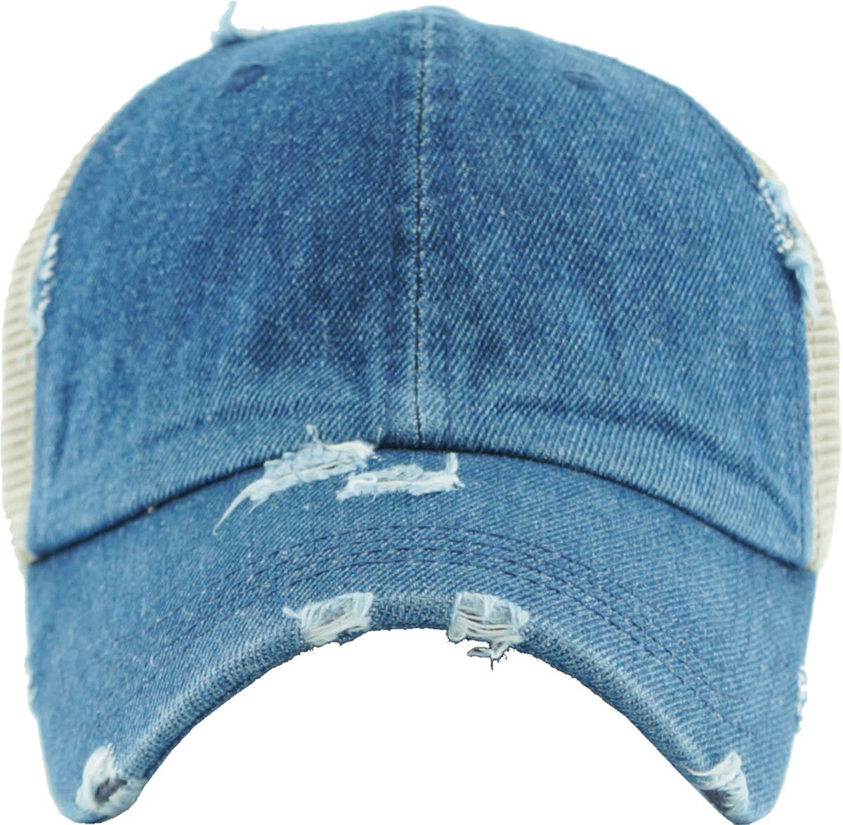 KBETHOS – Boné de beisebol - Mulher por atacado – Boné ajustável de malha com abertura para rabo de cavalo72