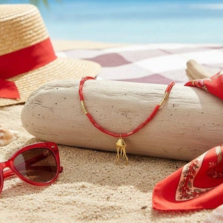 OE! - Wholesale Pendant/Charm Necklace - Medusa Rossa1