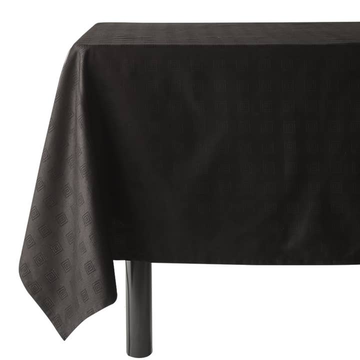 Hellenica Tablecloth Black Small for wholesale on Faire