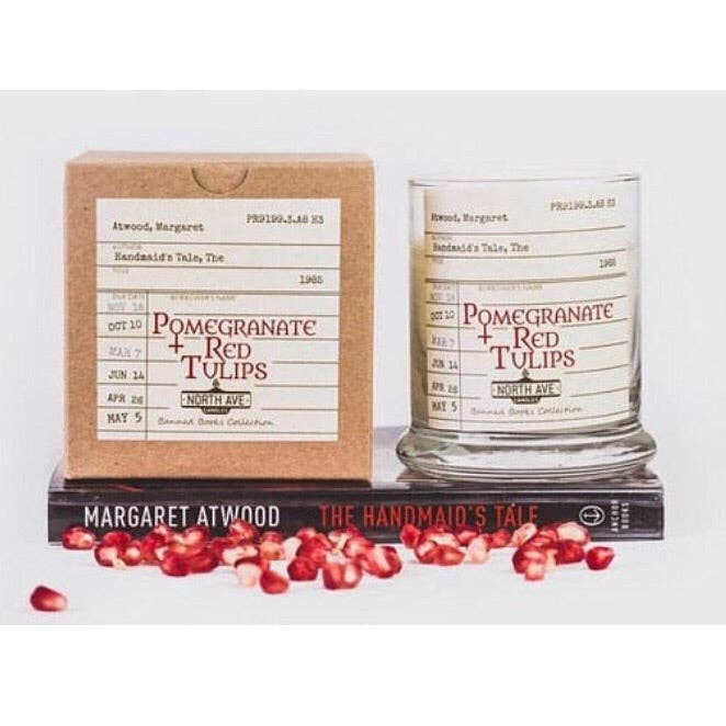 North Ave Candles - Wholesale Jar/Filled Candle - Banned Book Candle / The Handmaid’s Tale / Feminist Gift3