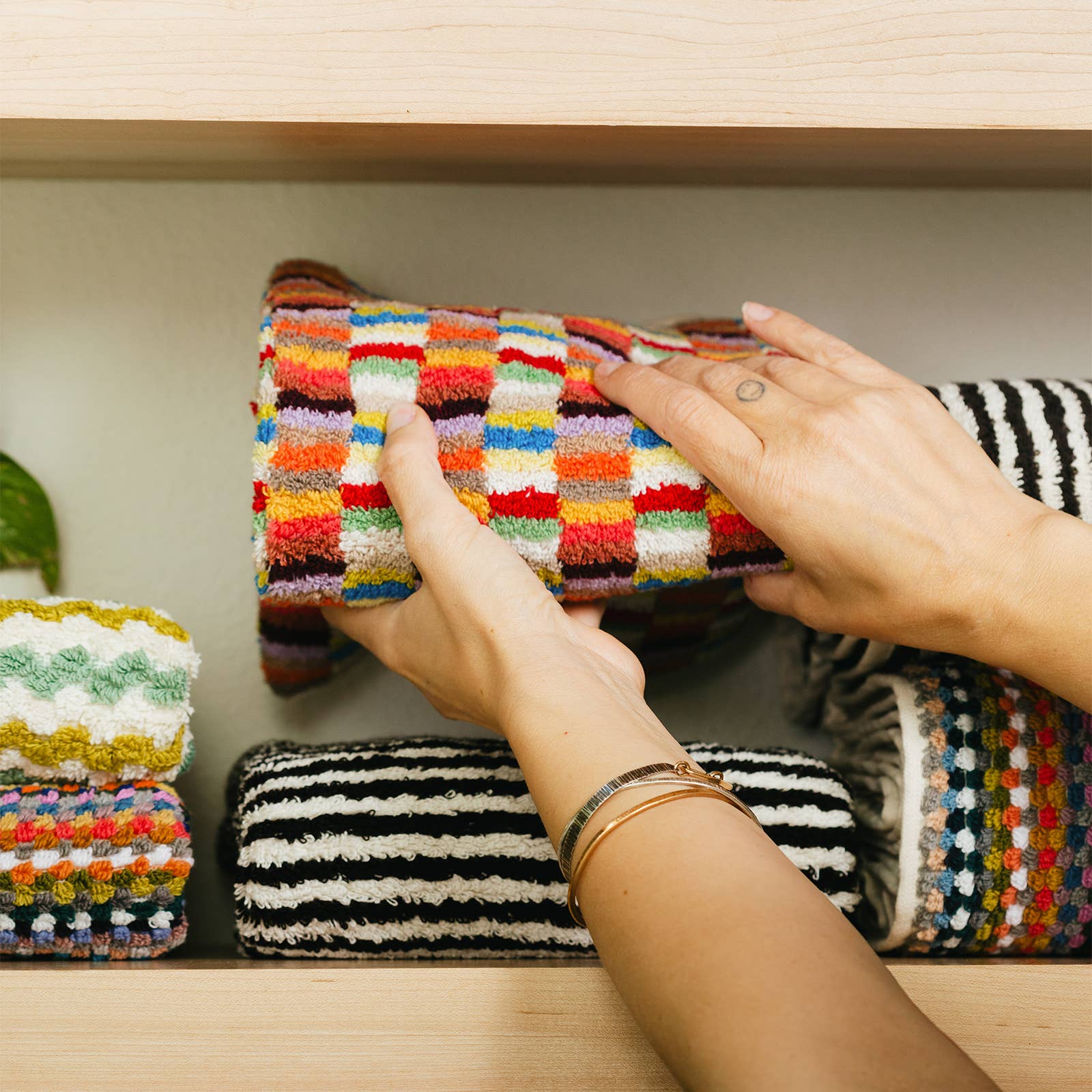 Pigeon Toe Ceramics & Home Textiles - Vendita all'ingrosso Asciugamani per le mani - Asciugamano in Cotone Organico Turco4