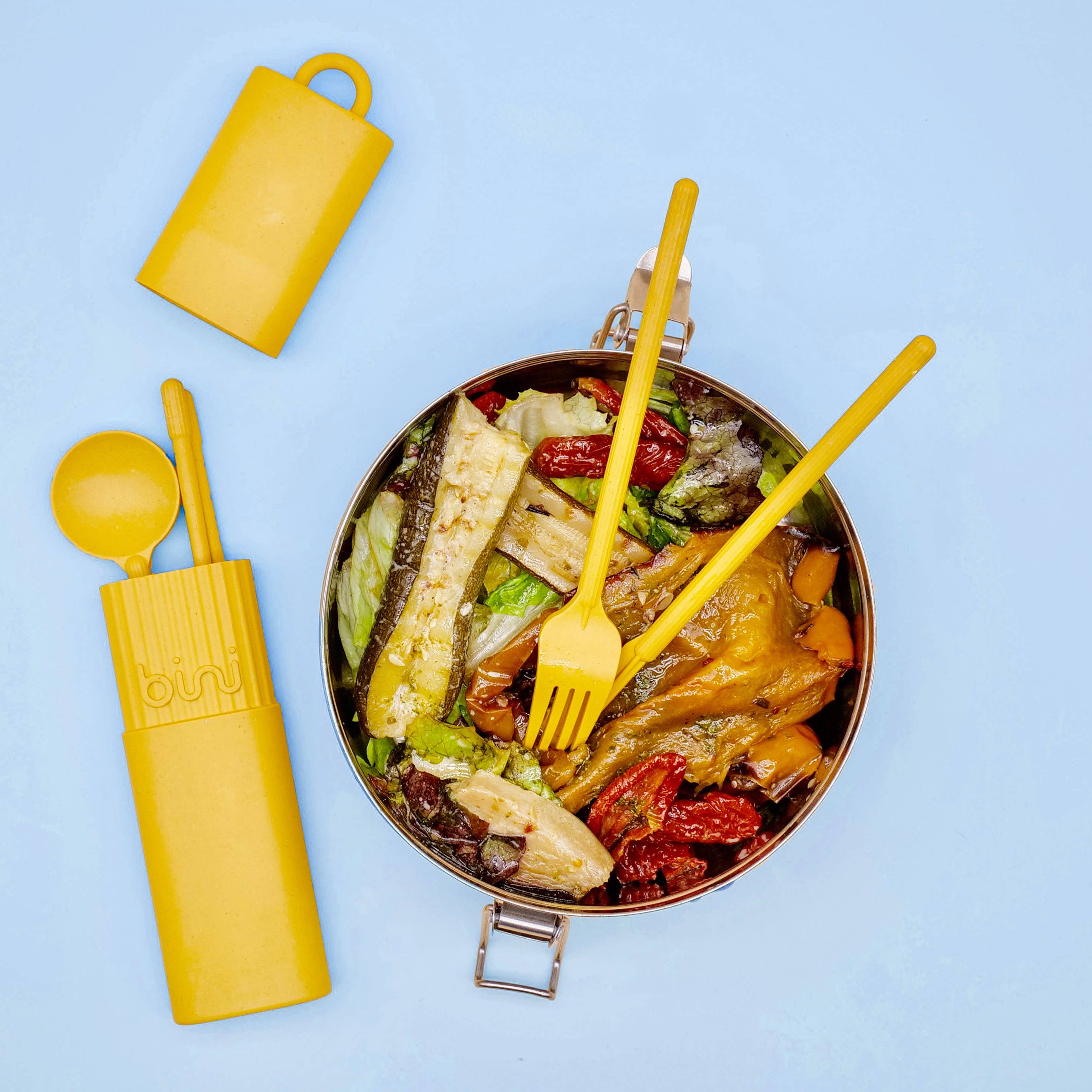 Bini – Großhandel Bestecksets – Pack Bini N° 1 – 25 wiederverwendbare Bestecksets3