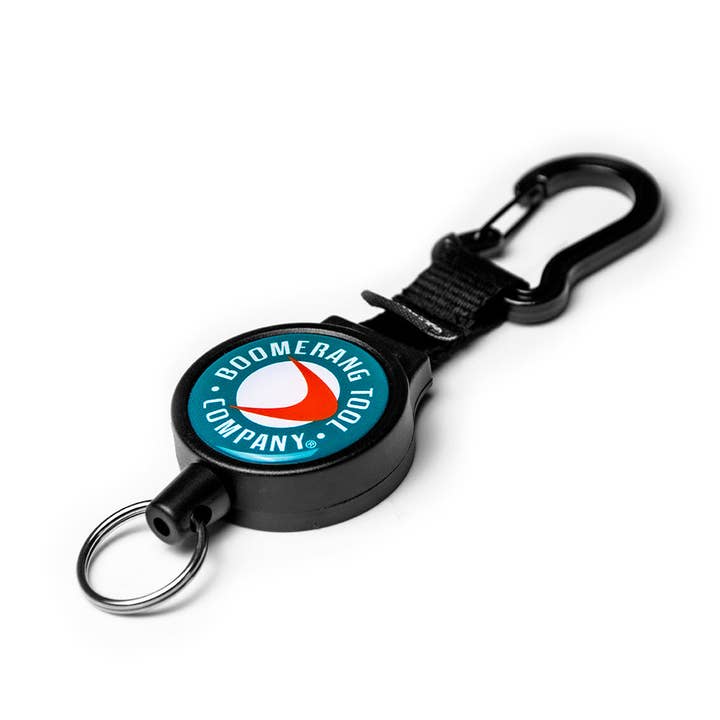 Boomerang Tools Company - Wholesale Sporting Accessories - Heavy Duty Fishing Zinger with Carabiner for Fly Fishing