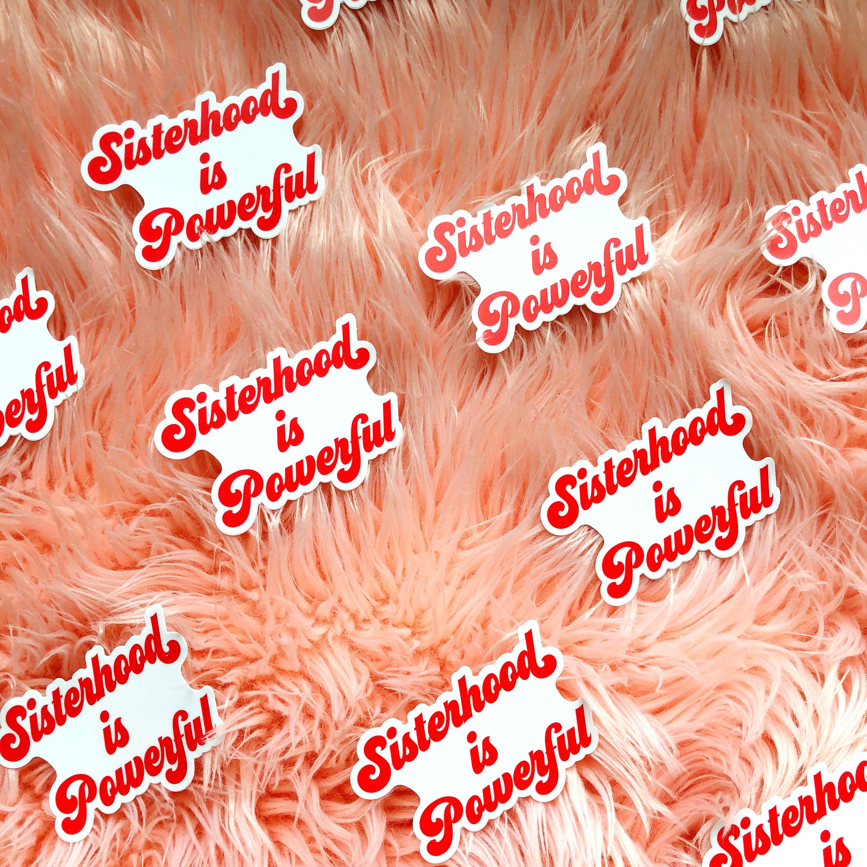 Luella - Wholesale Sticker - Sisterhood is Powerful Sticker1