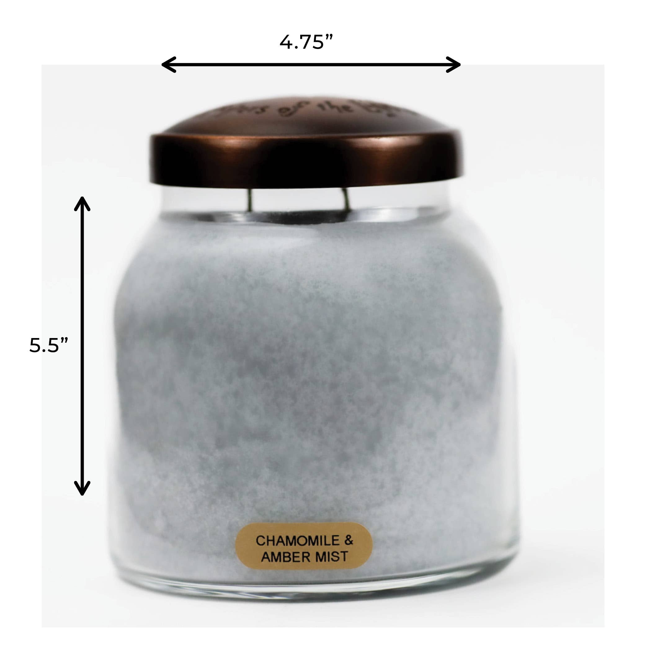 A Cheerful Giver - Vente Bougie en bocal - Bougie KOTL Papa (34oz.) - Brume de Camomille & Ambre4