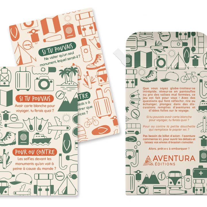 AVENTURA ÉDITIONS - Wholesale Card Game - Escales & Debates Card Game1