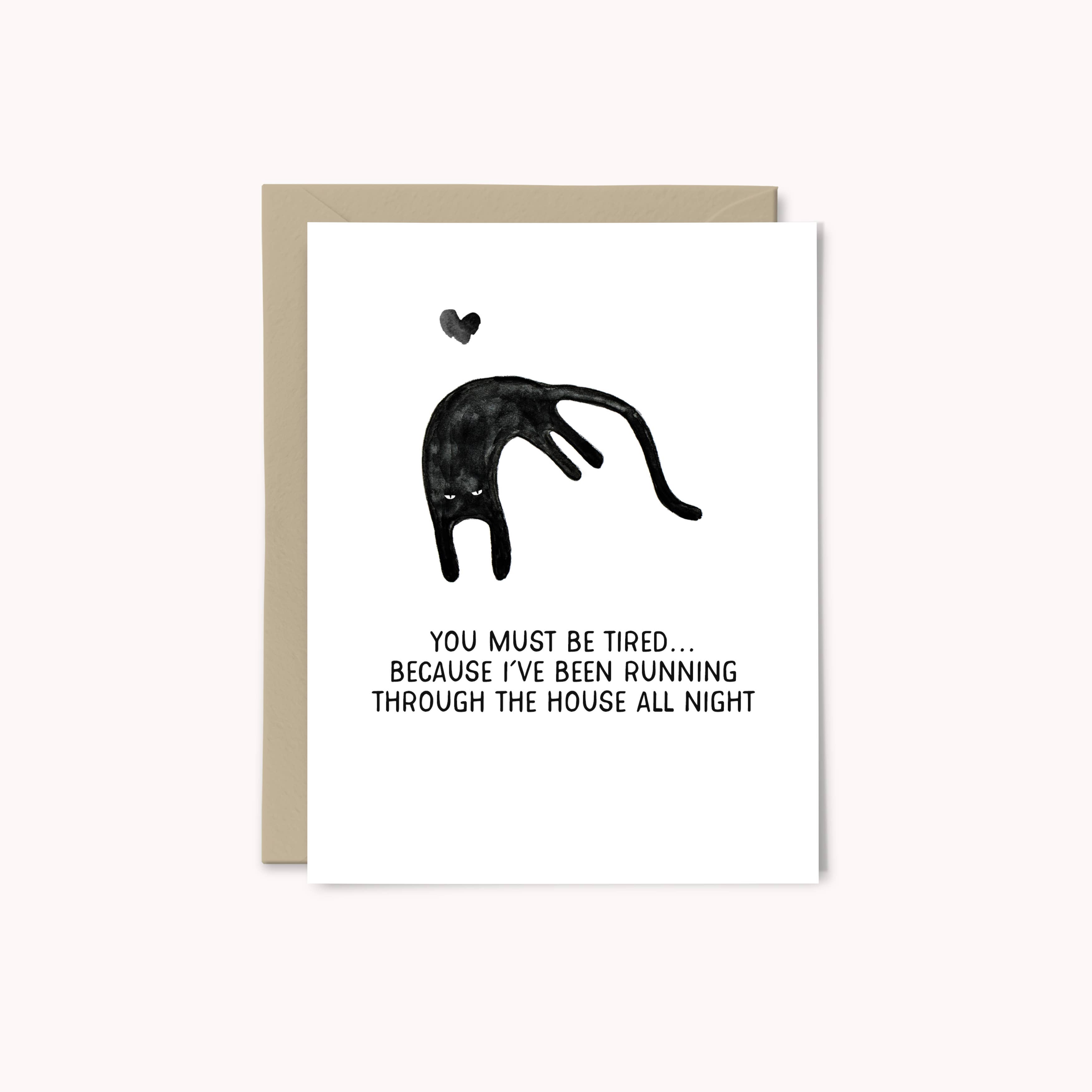 Paper Swan & Co. - Wholesale Valentine's Day Card - Moody Cat Valentine's Day Cards2