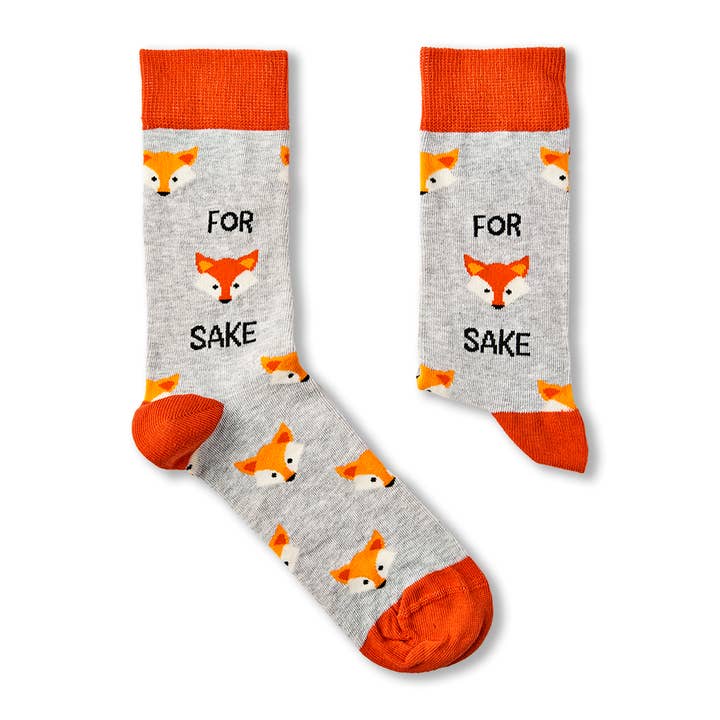 Urban Eccentric - Wholesale Socks - Unisex - Unisex For Fox Sake Socks