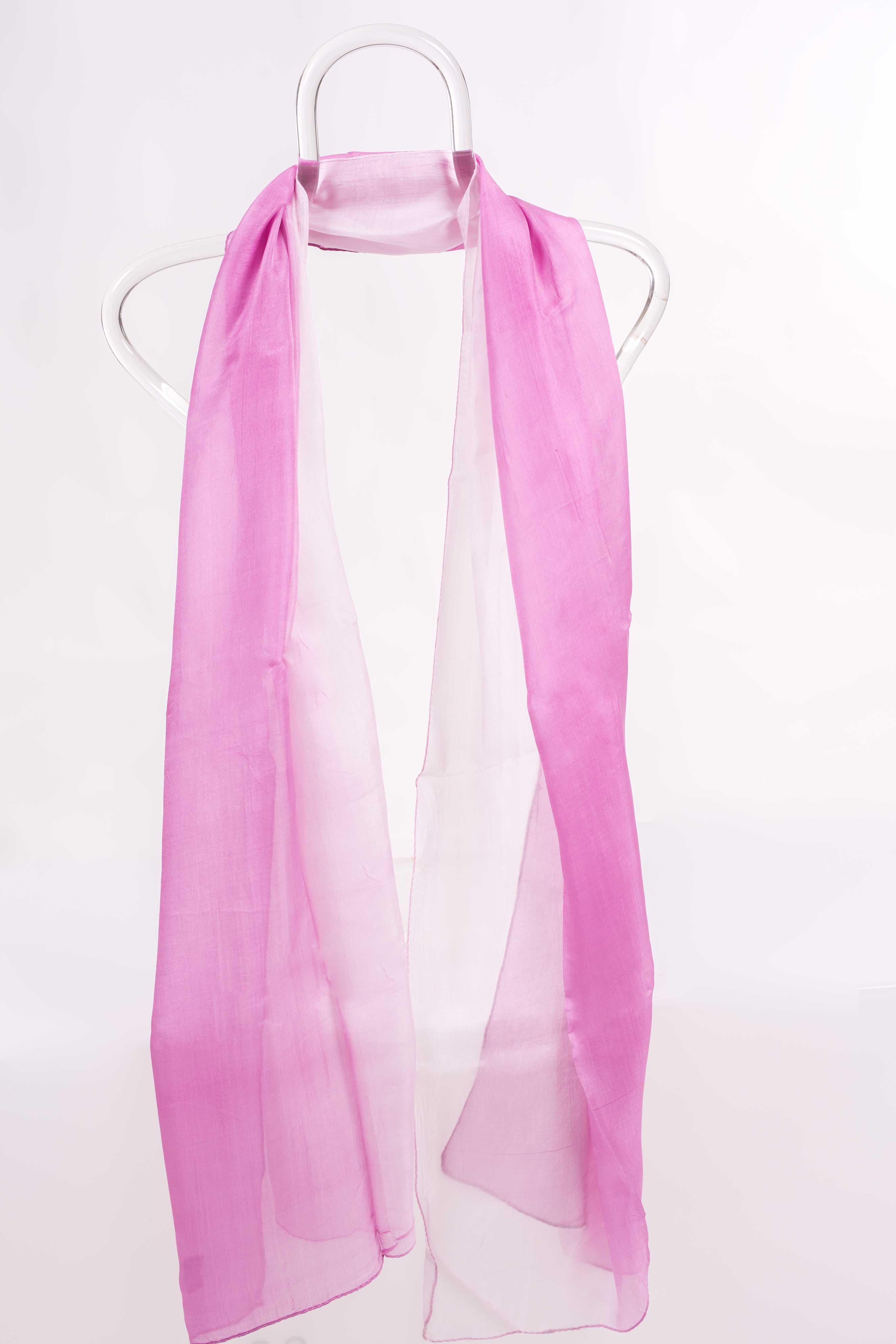 MR Complements - Wholesale Scarf - Women's - Two-tone natural silk scarf3