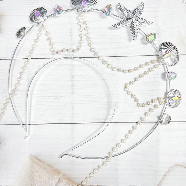 Happy Dream Gifts - Wholesale Party Hat/Crown - Mermaid Halo Crown, Seashell Halo Crown, Starfish Halo Crown