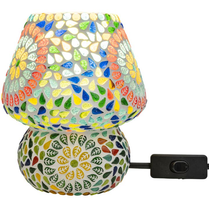 Mosaic Glass Lamp for wholesale by Benjamin International