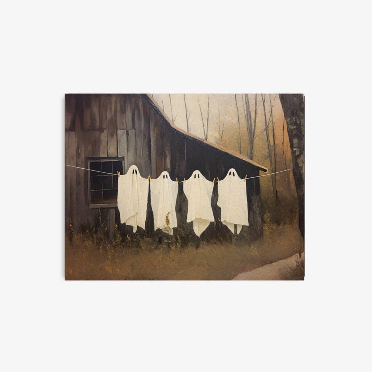 Paper House Print Shop – Großhandel Kunstdruck – Kunstdruck "Wäscheleinen-Geister"2