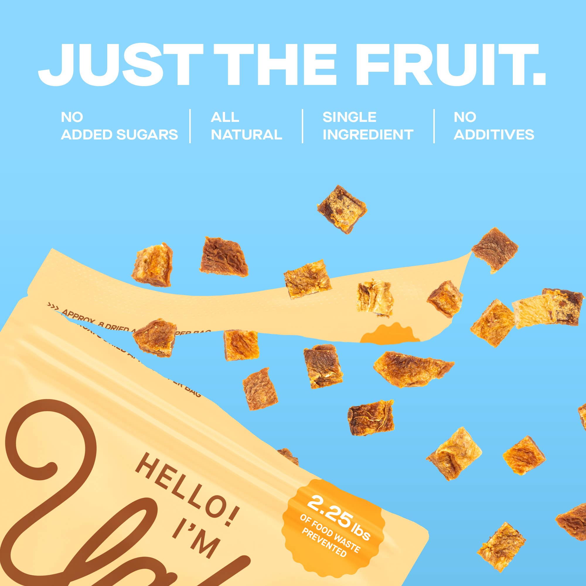 The Ugly Company - Wholesale Dried/Dehydrated Fruit - 4oz Dried and Diced Apricots2