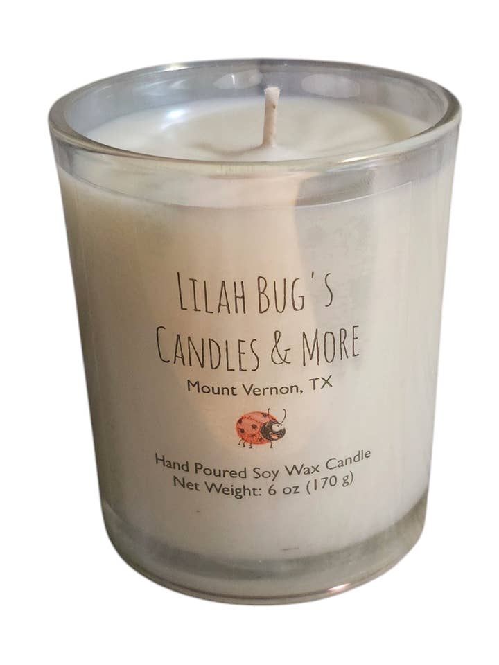 6 oz Bakery-Inspired Scented Soy Candle for wholesale by Lilah Bug's Candles & More