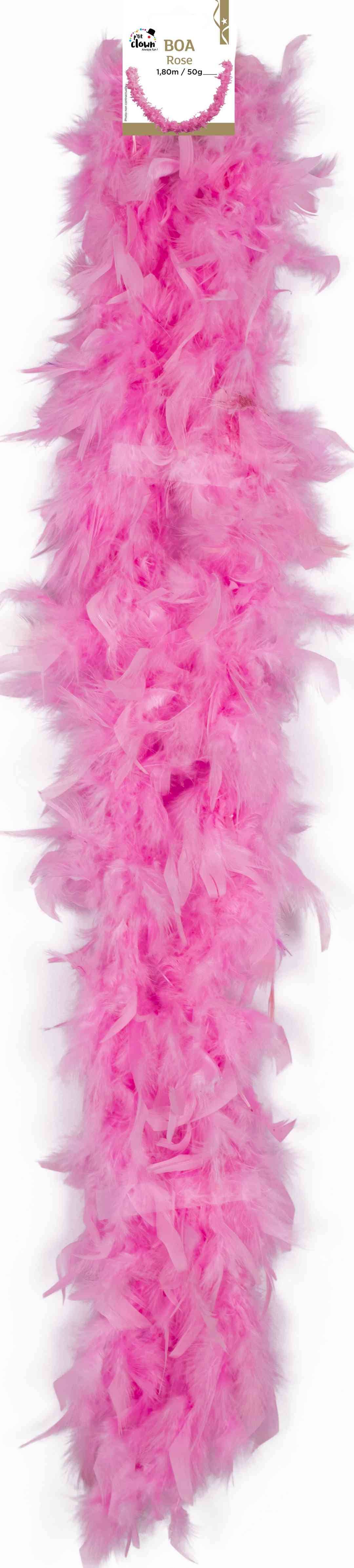 P'tit Clown - Wholesale Costume - Kids - Boa Feathers - Pink1