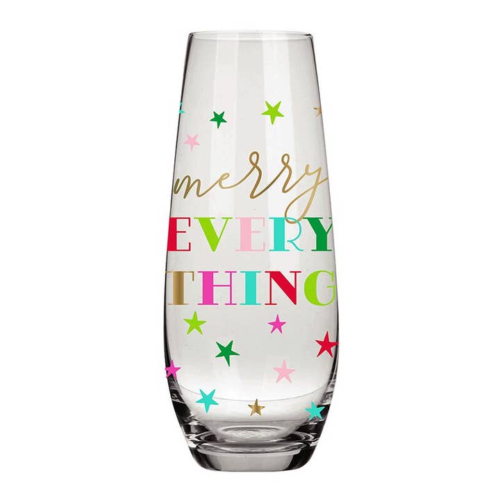 Slant Collections by Creative Brands - Wholesale Champagne Flute - Champagne Glass - Merry Everything