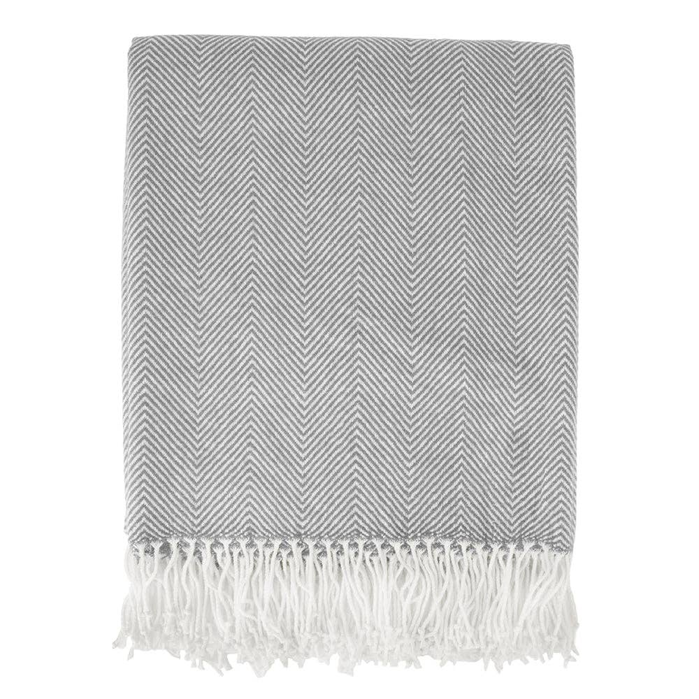 Pavilia - Wholesale Throw Blanket - Herringbone Knit Fringe Throw Blanket4