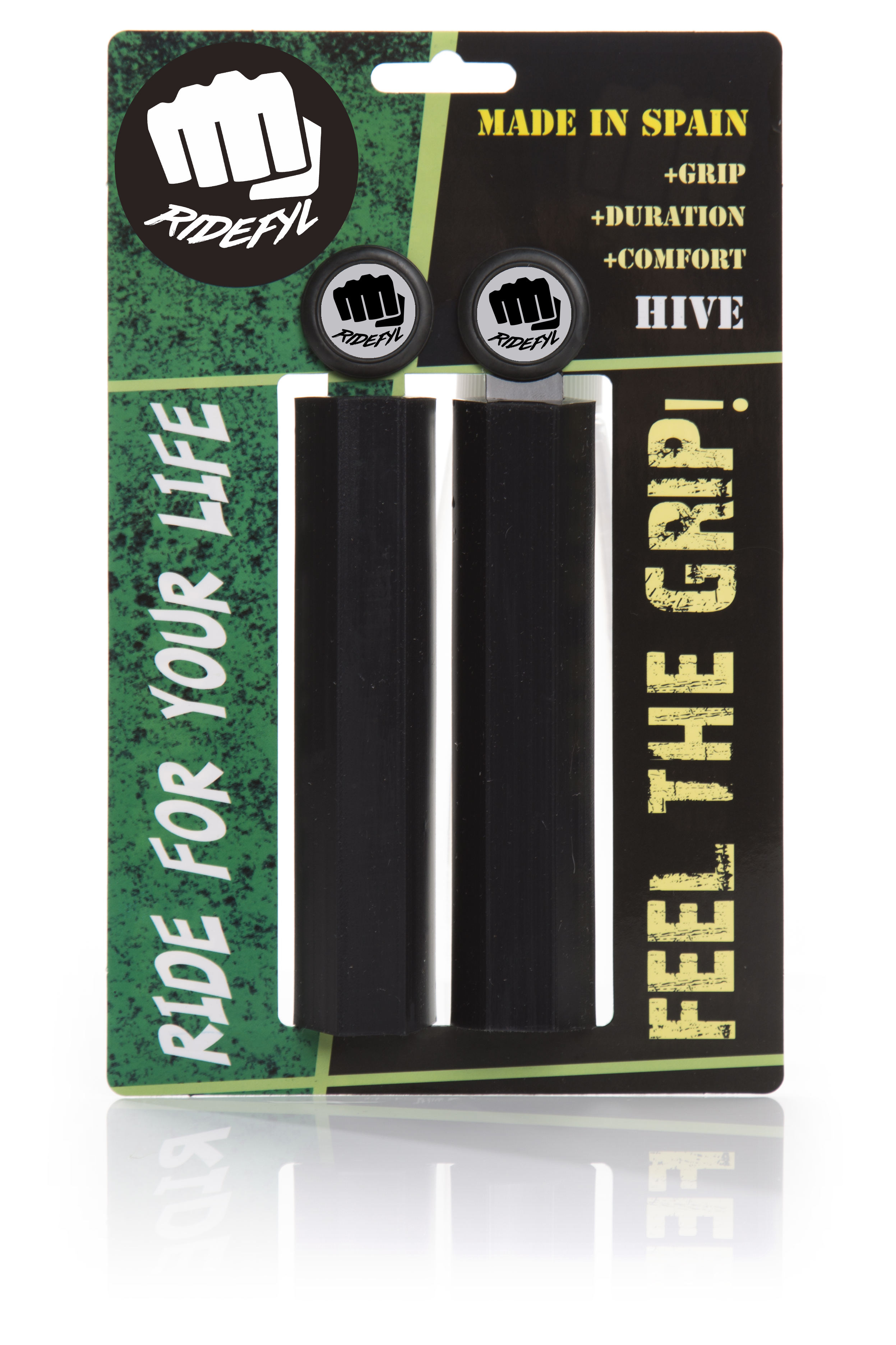 Ridefyl - Vente Accessoires de sport - Poignées VTT pour VTT Hive 6 couleurs6