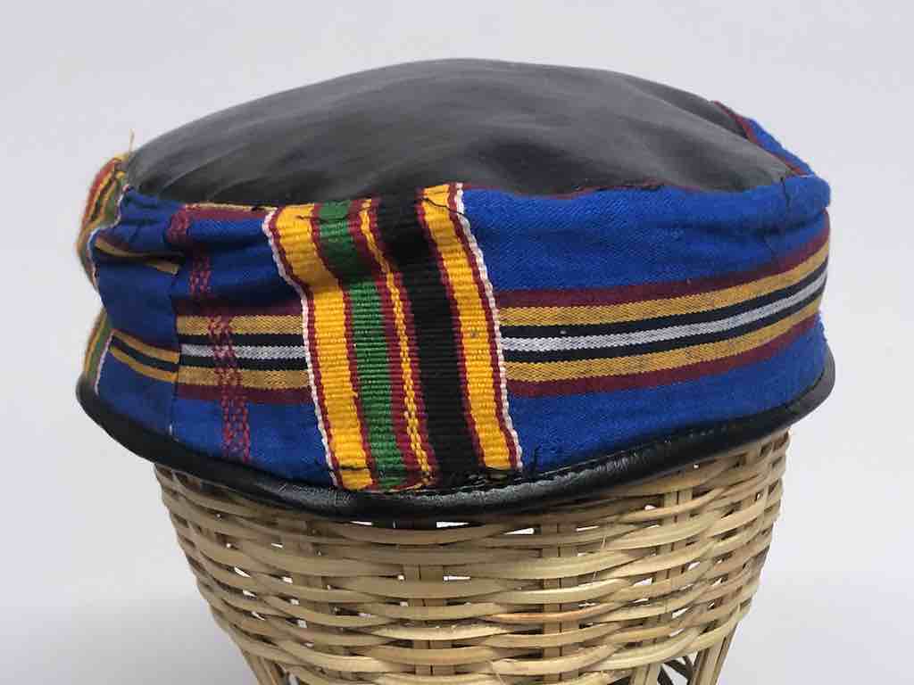 The Niger Bend - Venta al por mayor Gorra de béisbol - Unisex - Sombrero de hombre kufi africano de tela Ashanti Kente genuina de gran tamaño | 23 11/16»1
