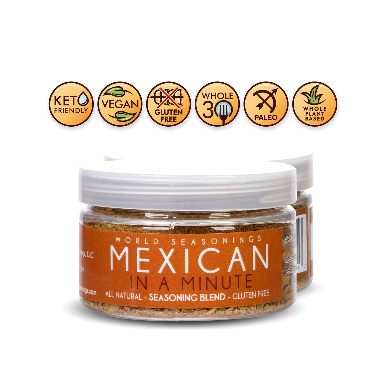World Seasonings, LLC - Wholesale Dried Spice Mix - Mexican in a Minute Seasoning - All Natural, Gluten Free