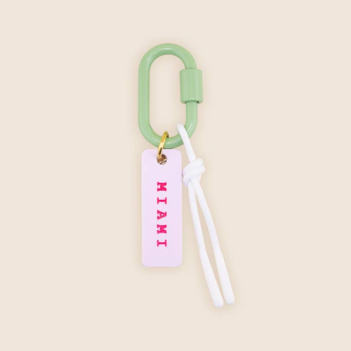 Freshwater Curated Goods - Wholesale Keychain - Unisex - Custom Your City Bag Charm13