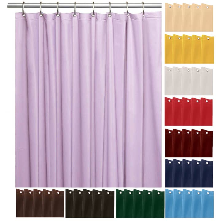 YafeMarte - Venta al por mayor Cortinas de ducha - Forro de cortina de ducha pesado con 3 imanes, peso de 70 x 72 pulgadas27