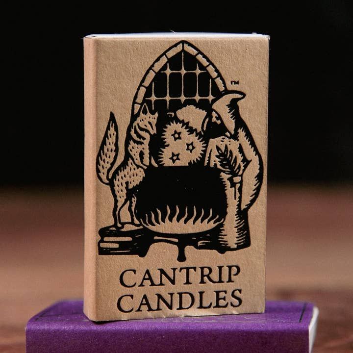 Logotipo de Cantrip: Matchbook para venta al por mayor de Cantrip Candles