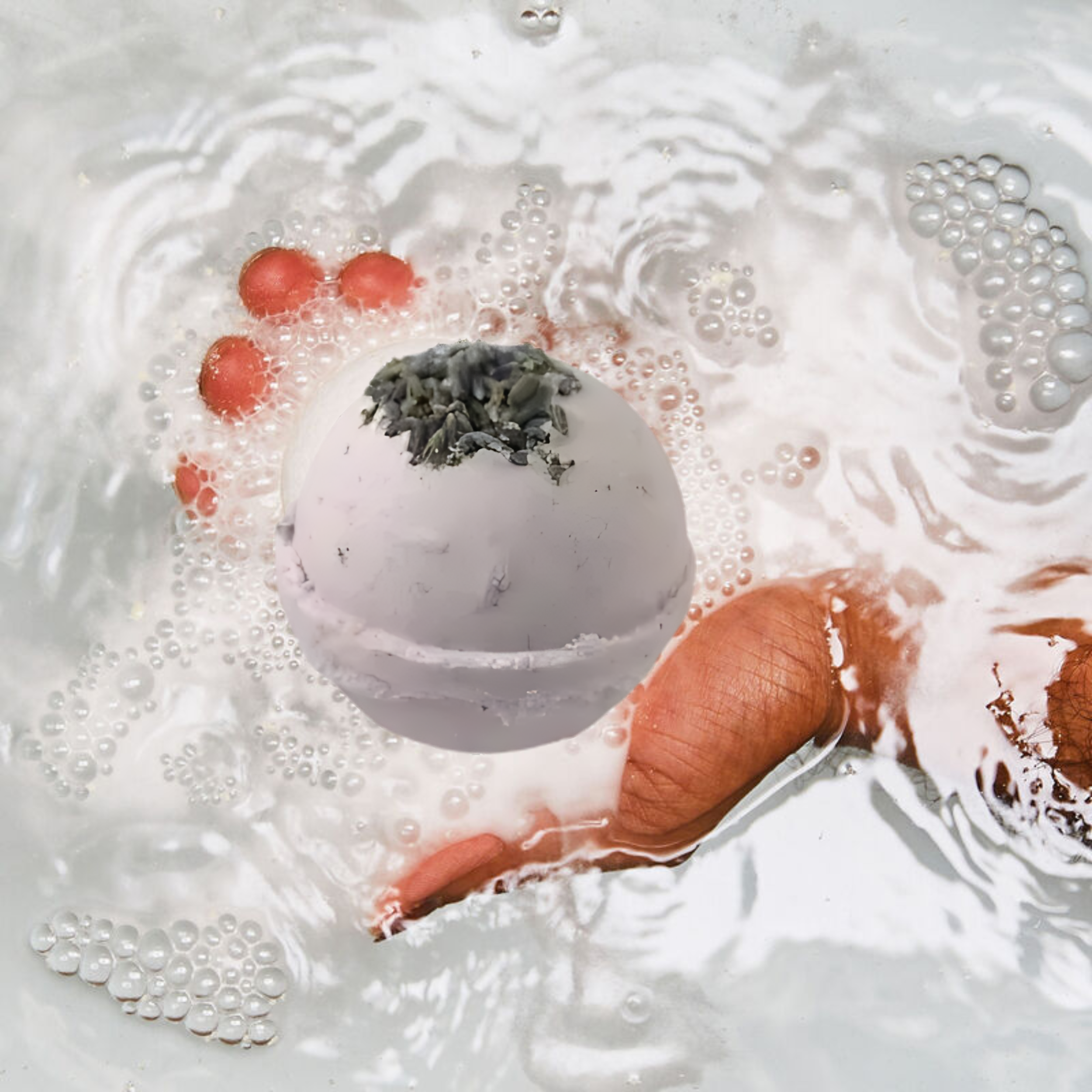 Orglamix - Wholesale Bath Bomb/Fizz - Lavender Bath Bomb | Calm Sleep Bath Soak Restful Night Soak1