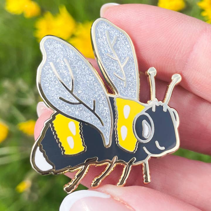 Benny Enamel Pin for wholesale by Pintada Designs