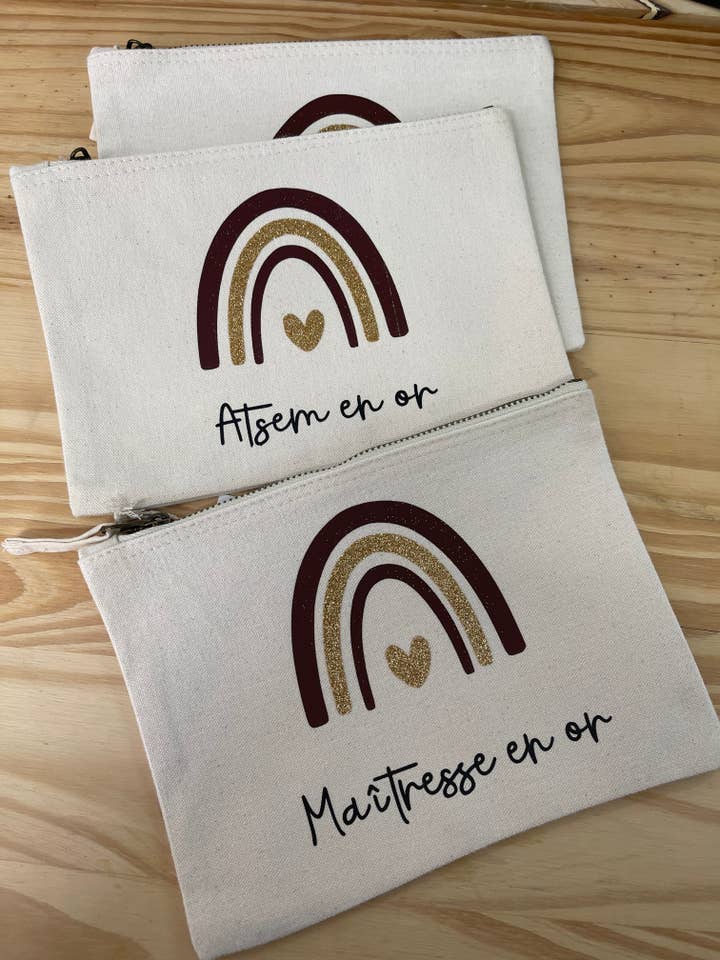 Pochette "Merci Maîtresse" pour la vente par wm creation