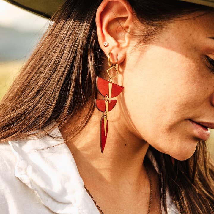 Rebel Drops Terracotta för wholesale av Sunward Jewelry and Hats