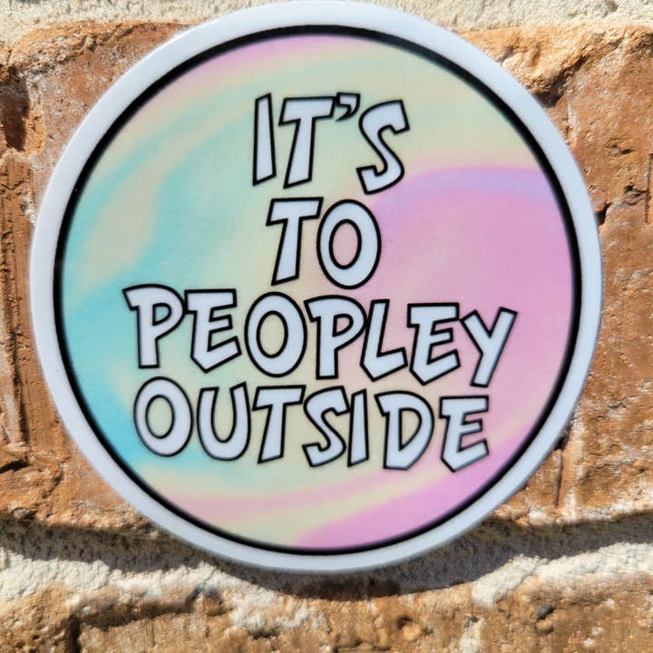 Autocollant vinyle laminé résistant à l'eau de 3 pouces pour la vente par Kodaandmom