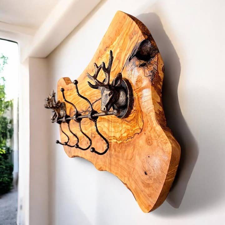 Oliveart – wholesale Wall hook – Stag Head Hooks