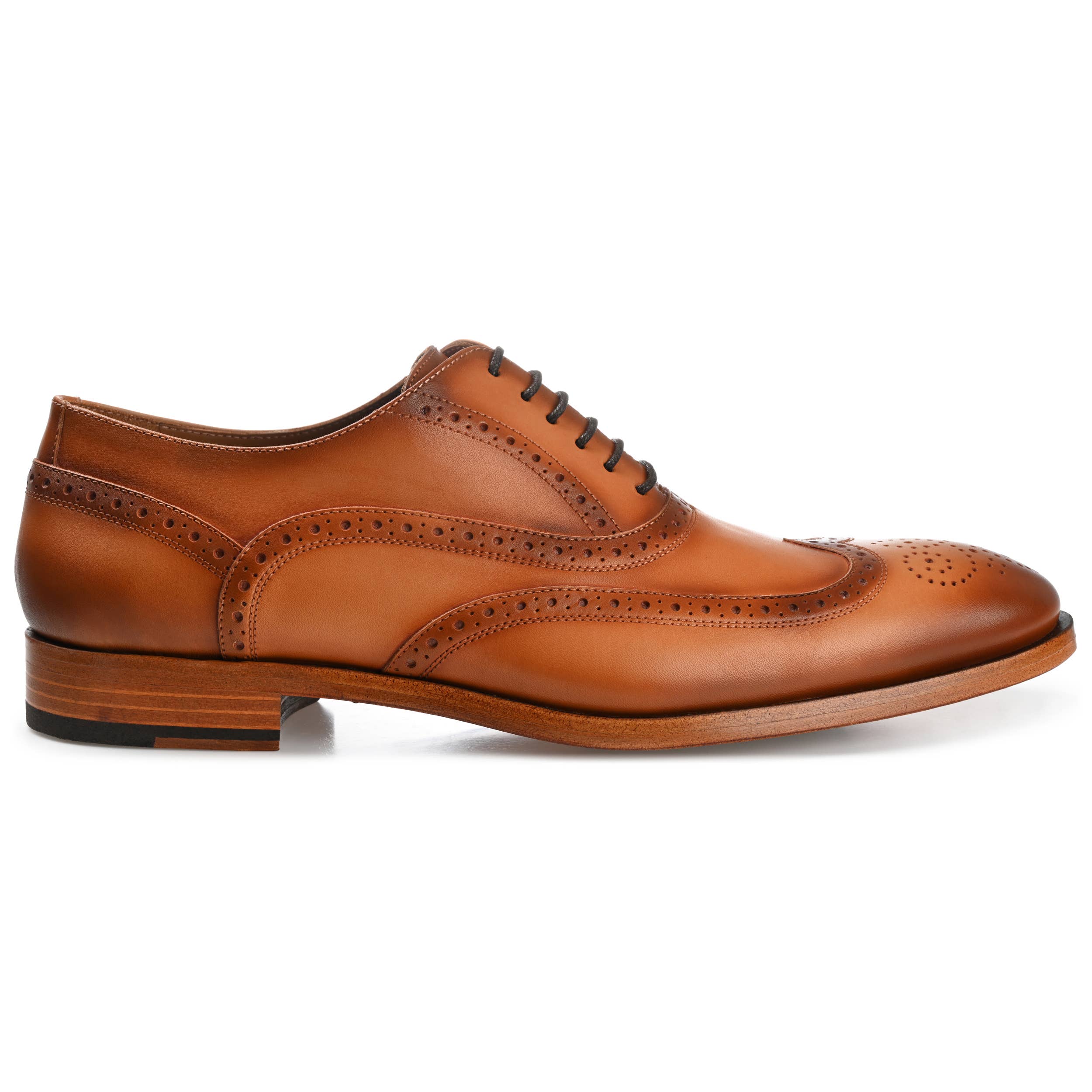 Taft - Wholesale Oxford Shoes - Men's - The Beck Shoe in Burnt Honey5