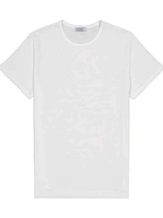 Men's Paros T-shirt with SE logo for wholesale by Sunday Editions
