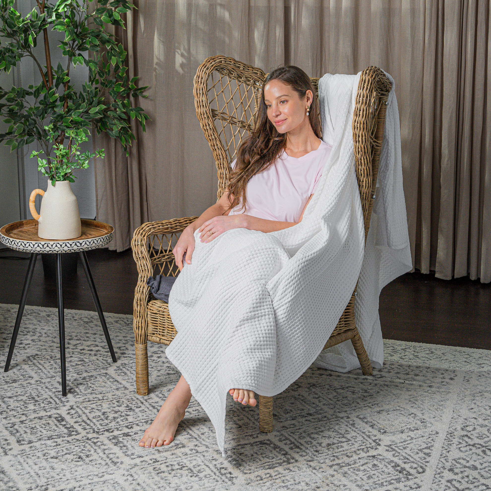 Comfy Cubs - Wholesale Throw Blanket - Waffle Blanket for Adults, Soft Bed Blanket by Comfy Cubs3