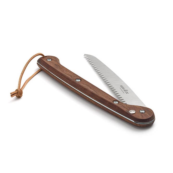 Woxna - Wholesale Handy Tool - Foldable Saw in Walnut & Stainless Steel, 10in, Gift for men
