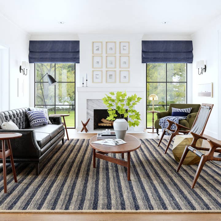 RUGS USA - Wholesale Area Rug - Southwest Striped Wool Area Rug