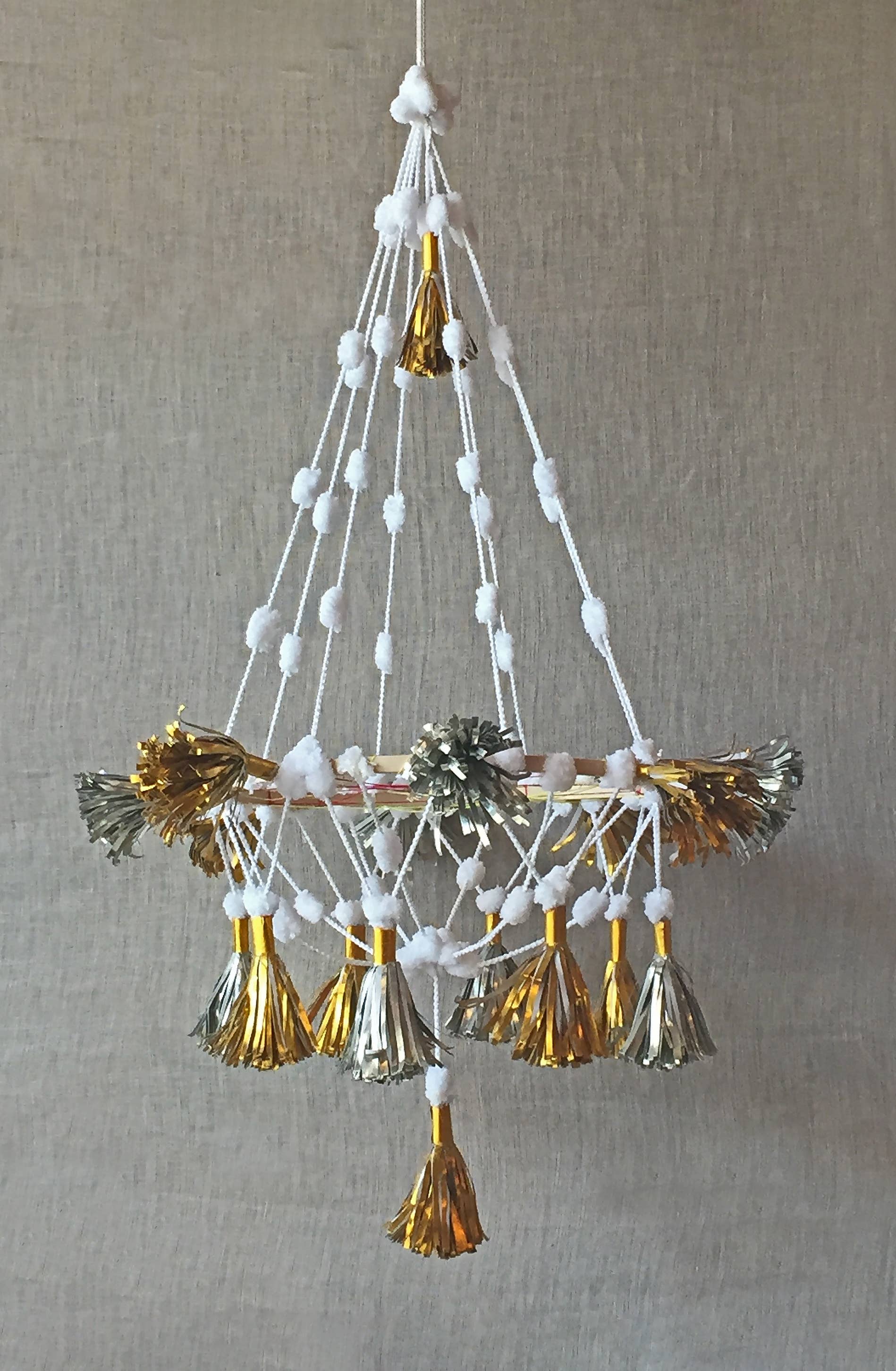 Parcel - Wholesale Chandelier/Hanging Light - Metallic Chandelier (20W X 30"H) "