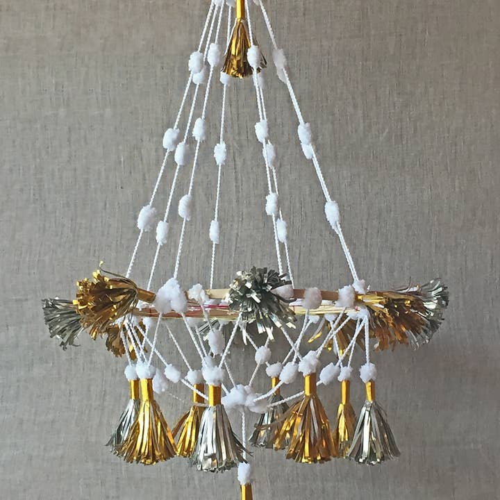 Parcel - Wholesale Chandelier/Hanging Light - Metallic Chandelier (20W X 30"H) "0