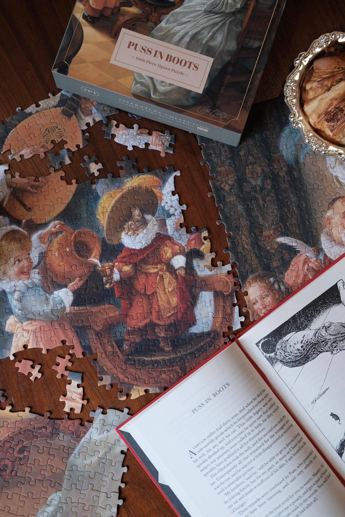 The Puzzle Theory - Wholesale Puzzle - Adult - Scott Gustafson Puss in Boots - 1000 Piece Puzzle3