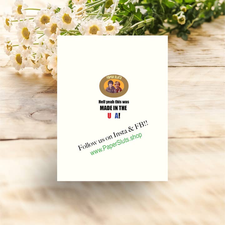 Paper Sluts - Wholesale Birthday Card - Happy Fucking Birthday
