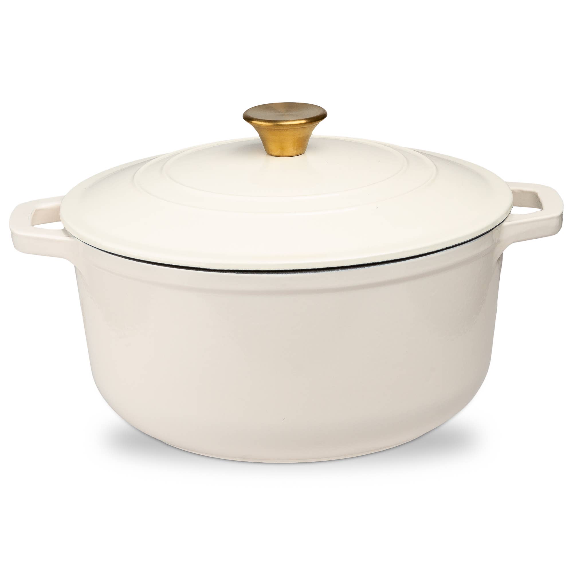 Lexi Home - Wholesale Cooking Pot - Enameled Cast Iron Dutch Oven (2.8 Qt, 3.5 Qt, 5 Qt, 6 Qt)16