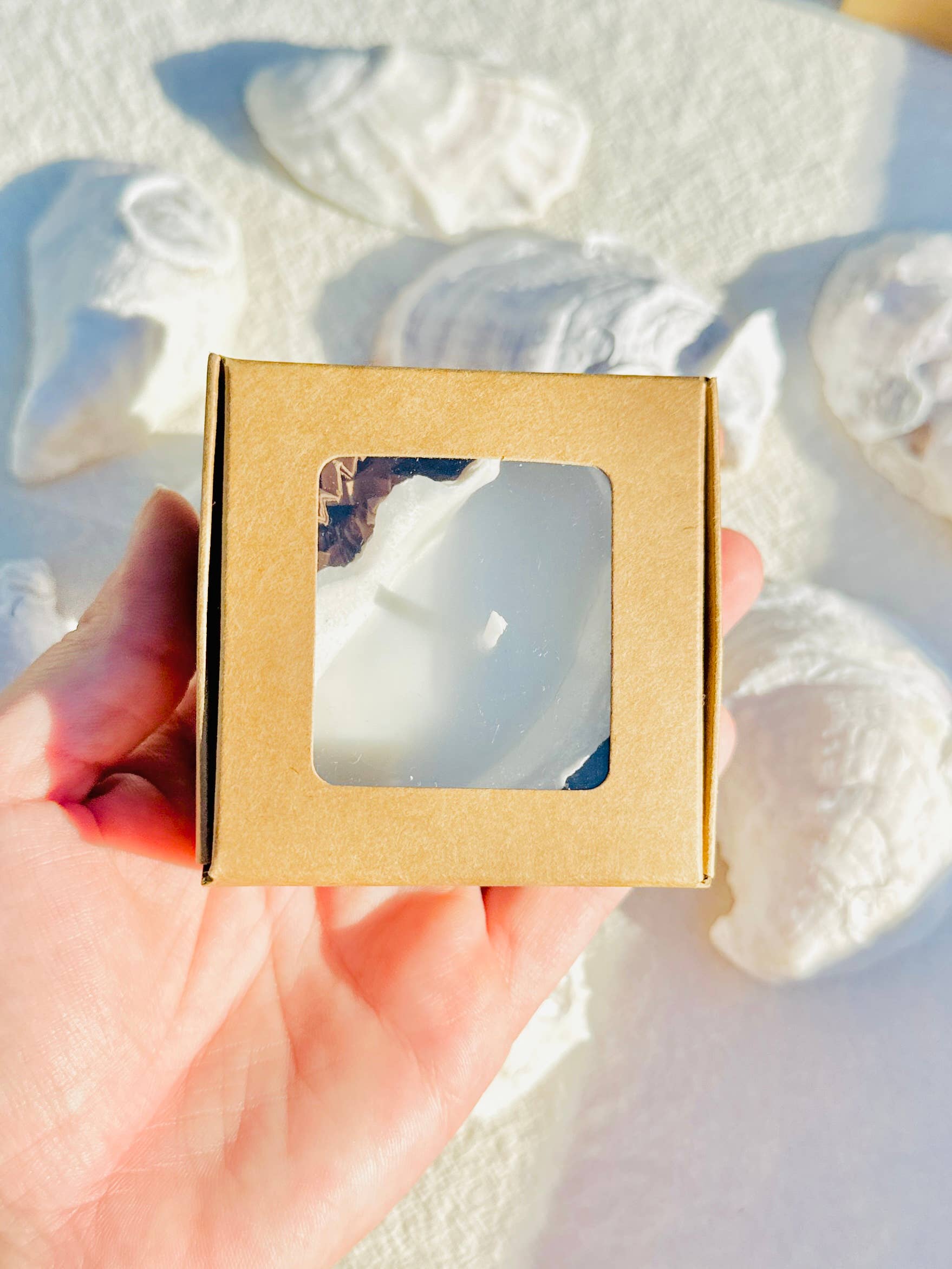 Martini Candle Co. - Wholesale Novelty Candle - Scented Novelty Oyster Shell Candle Handmade Beeswax Soy 4