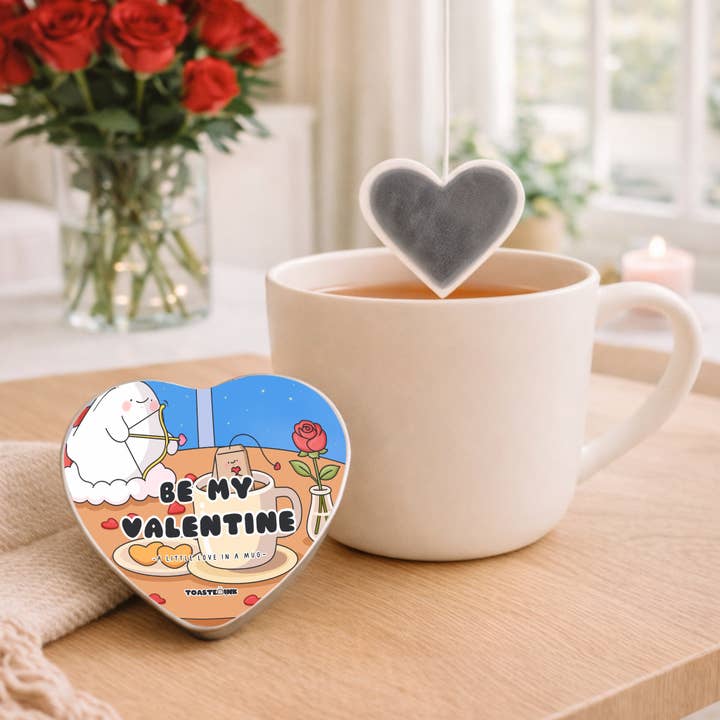 Toastedink - Wholesale Tea Bags - Valentine's Day Heart Shaped Tea Bags2