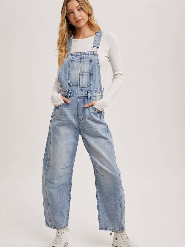 Dk Wash BARREL OVERALLS for wholesale on Faire10