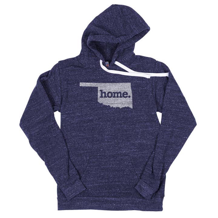 Oklahoma - maison. Sweat à capuche unisexe pour hommes pour la vente par Home State Apparel