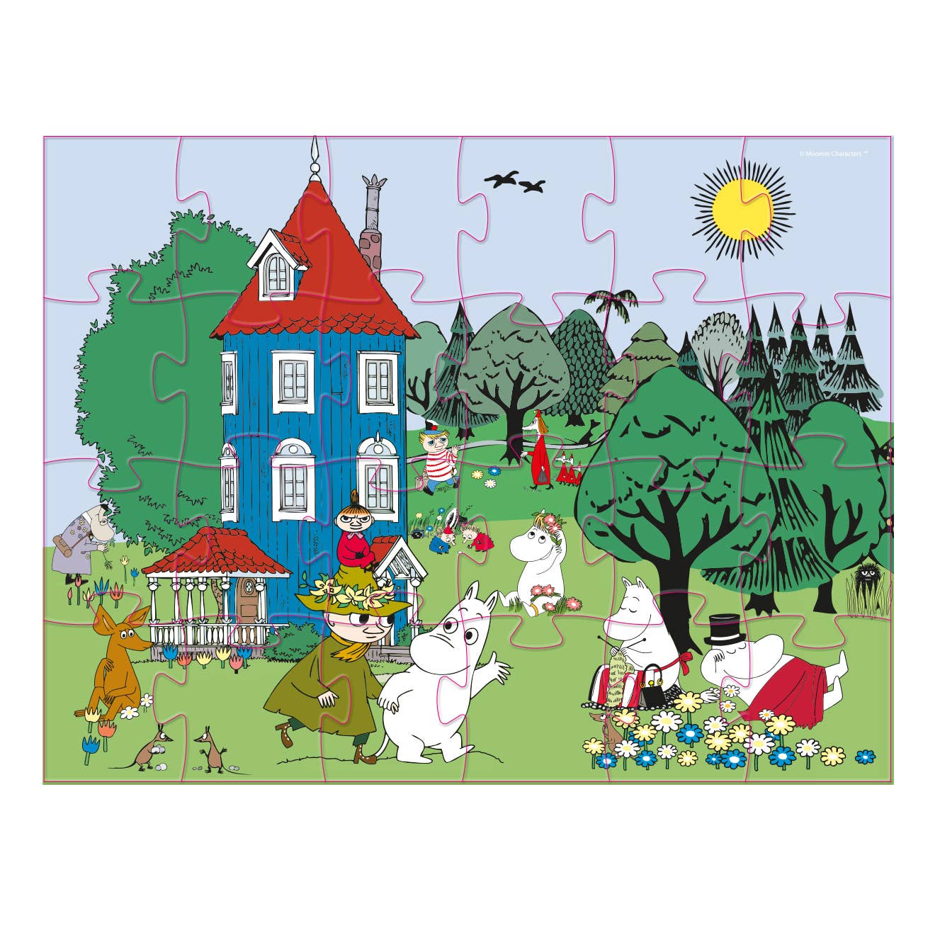 Barbo Toys - Wholesale Puzzle - Kids - Moomin - Deco Puzzle1