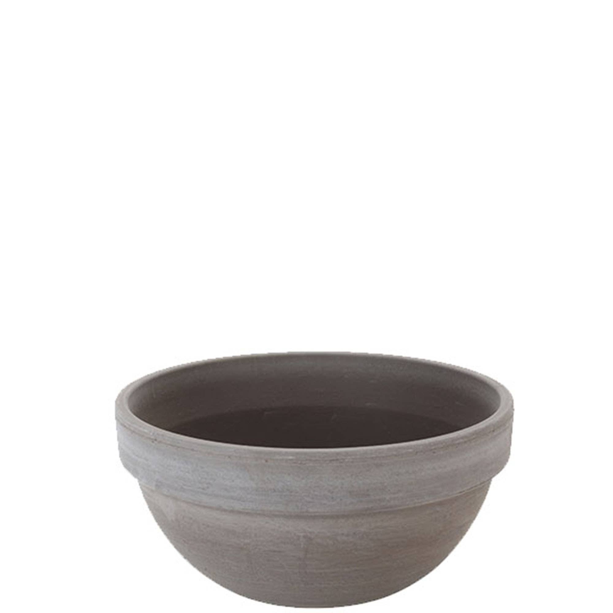 Vosteen - Vente Pot - Bol à plantes Levy avec trou, D30 cm, H14 cm, brun0