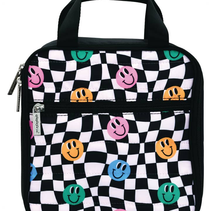 GOOD TIMES QUILTED LUNCH TOTE for wholesale by Iscream